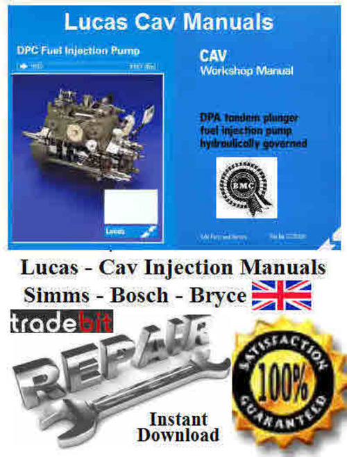 Lucas cav injection pump repair manual